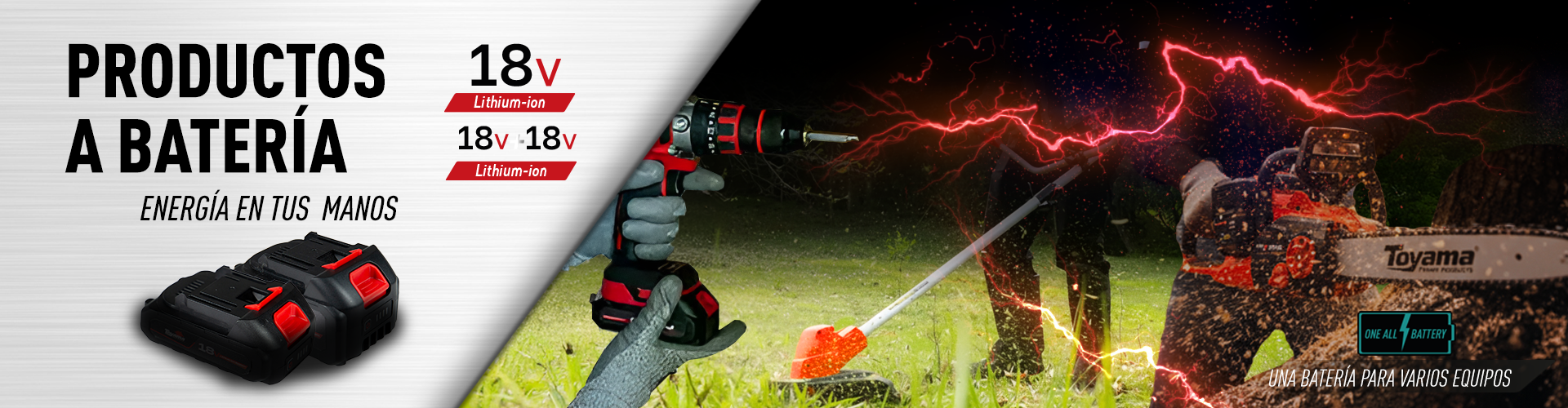 EQUIPOS A BATERÍA TOYAMA