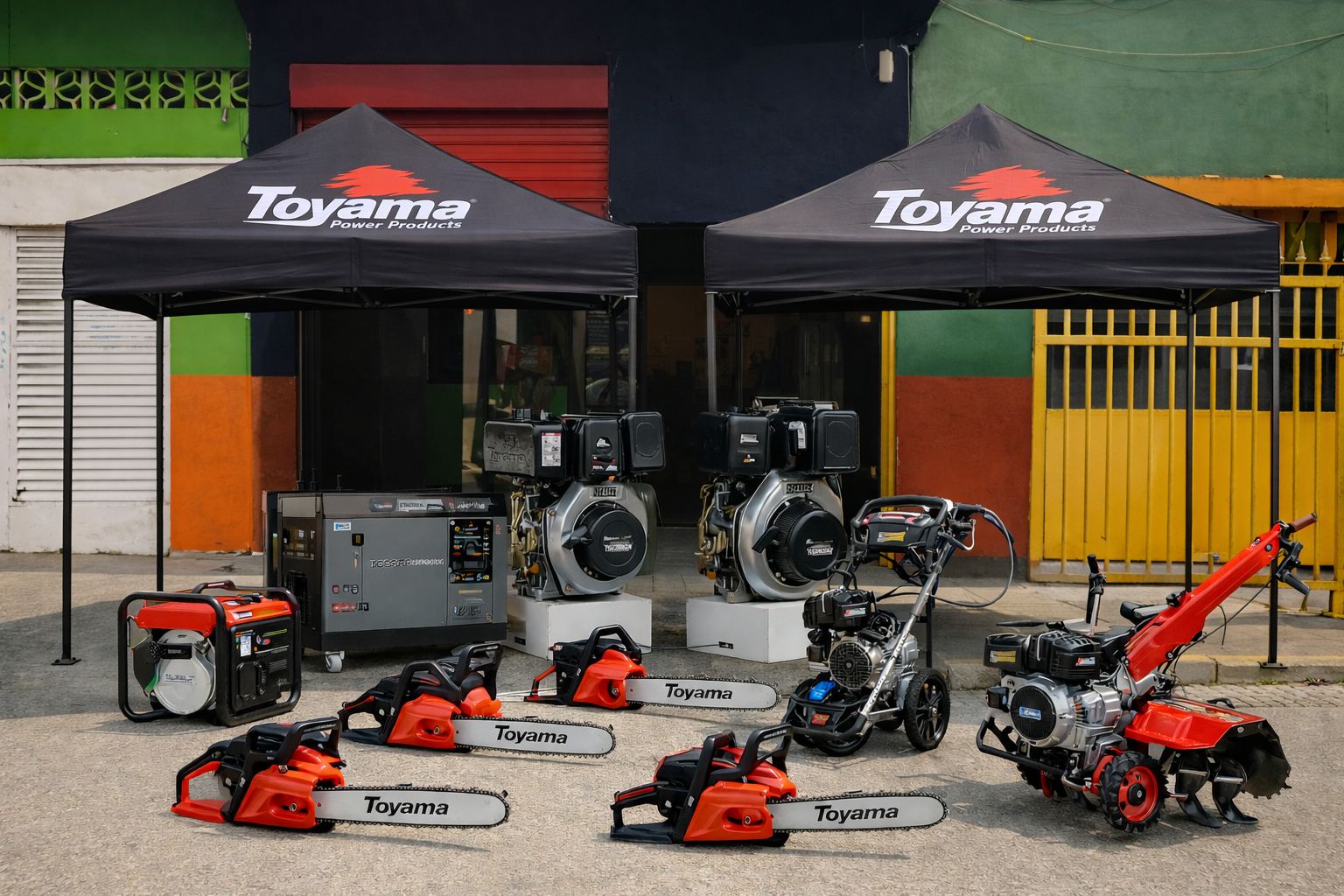 envento doble carpa Toyama